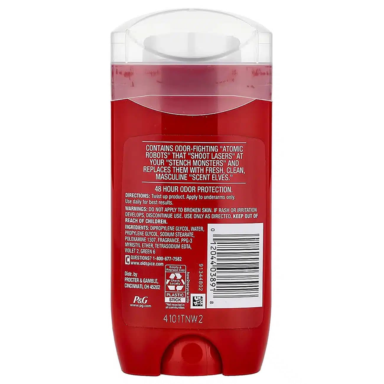 استیک دئودورانت مردانه اولد اسپایس Old Spice مدل Pure Sport محافظت 48 ساعته — تصویر ۴