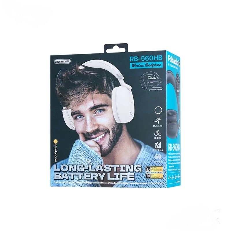 هدفون بلوتوثی ریمکس مدل Remax RB-560HB Wireless Headphones — تصویر ۱۲
