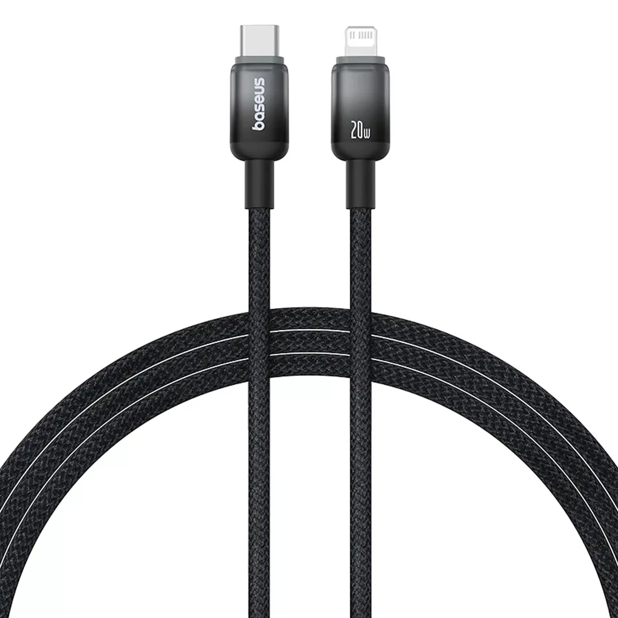 کابل USB-C به Lightning باسئوس مدل Baseus Discolor Series 20W Fast PD — تصویر ۲
