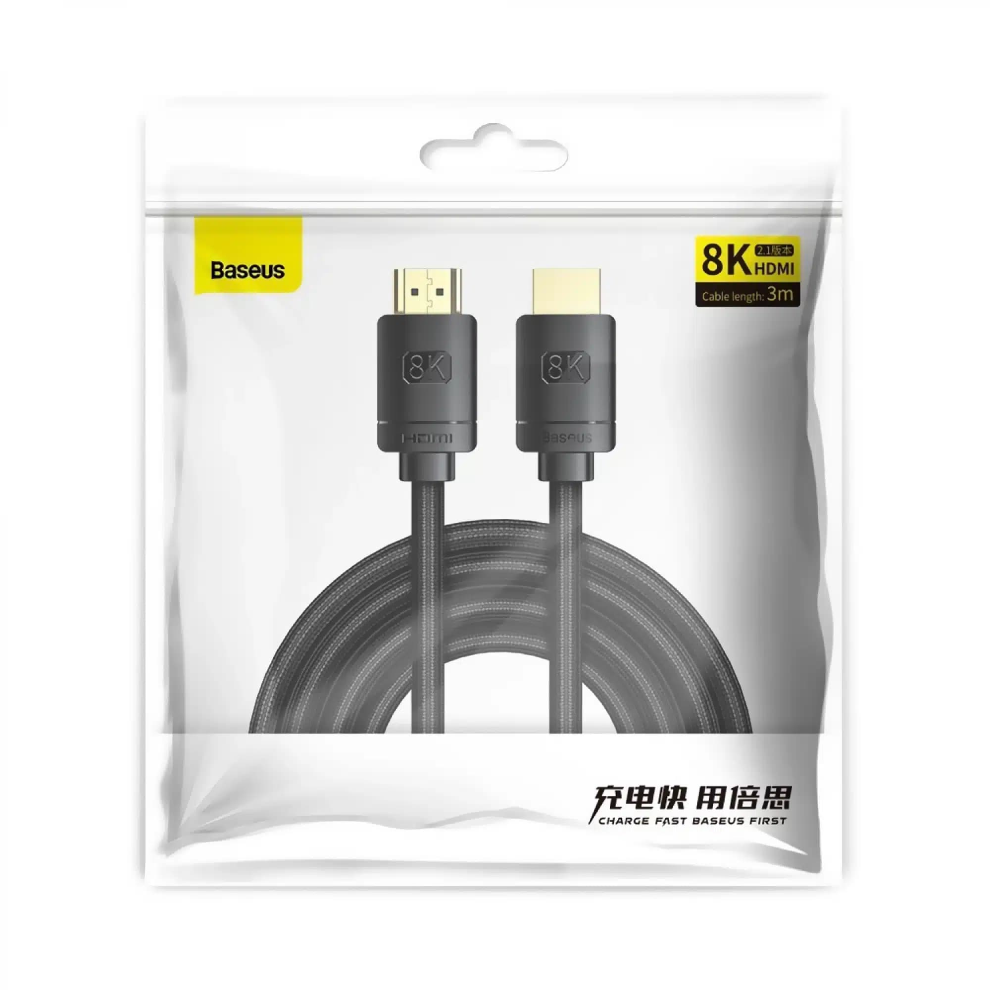 کابل 5 متری HDMI باسئوس مدل Baseus 4K CAKGQ-D01 HDMI Cable — تصویر ۲
