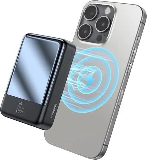 پاوربانک 20000 میلی‌آمپرساعت وایرلس مگنتی مک دودو مدل Mcdodo MC-5021 Power Bank — تصویر ۵