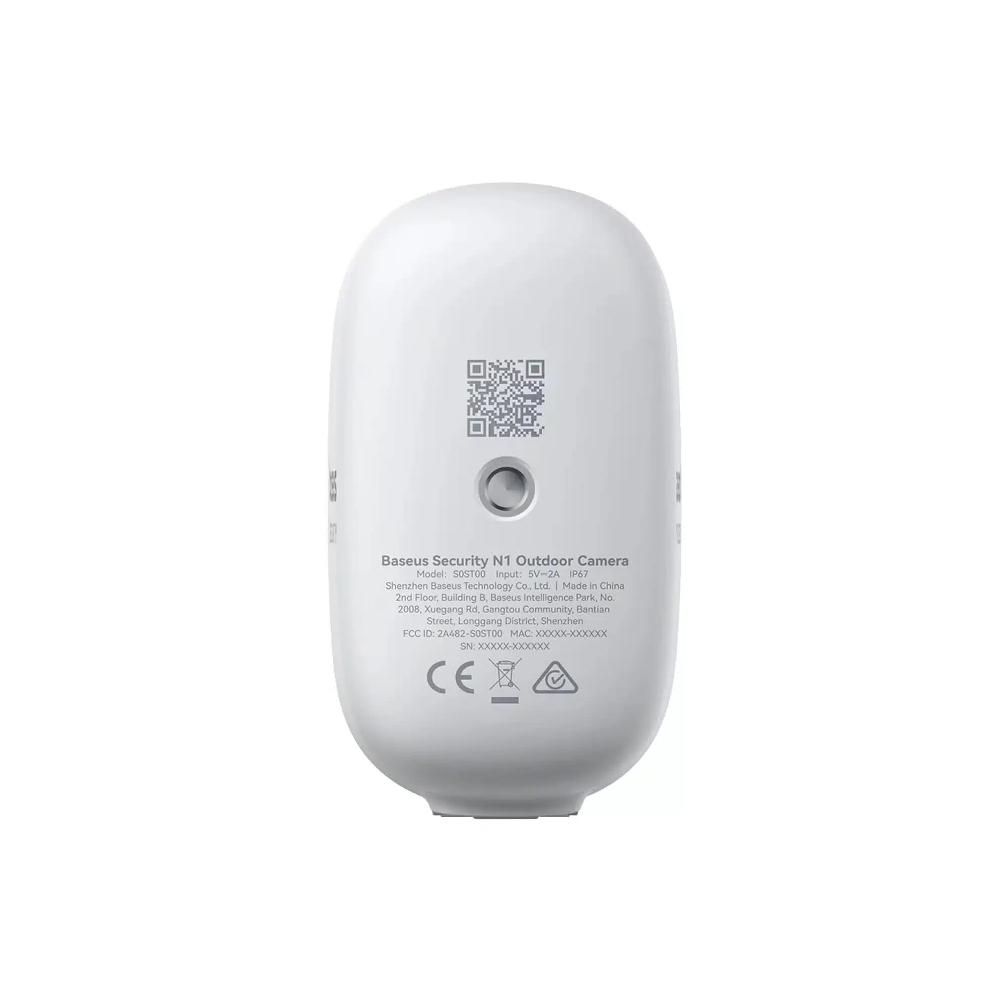 دوربین نظارتی فضای باز باسئوس سفید مدل Baseus 2K N1 Outdoor Camera (White) — تصویر ۳