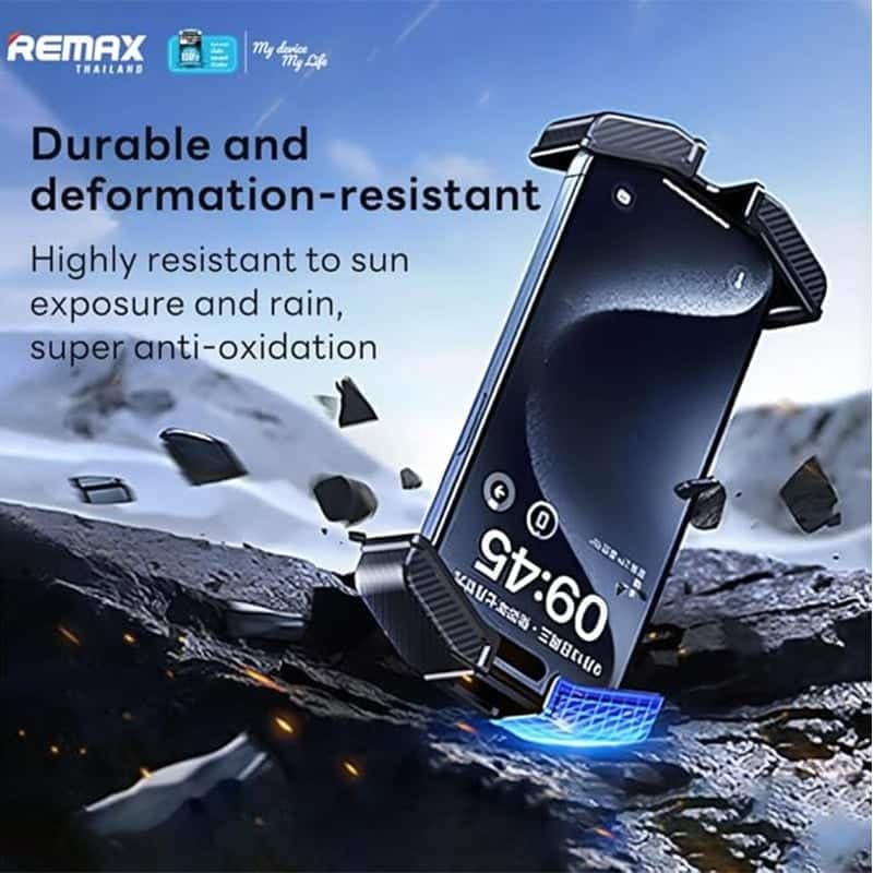 هلدر موبایل دوچرخه و موتور سیکلت ریمکس مدل Remax RM-C52 Bike & Motorcycle Phone Holder — تصویر ۵