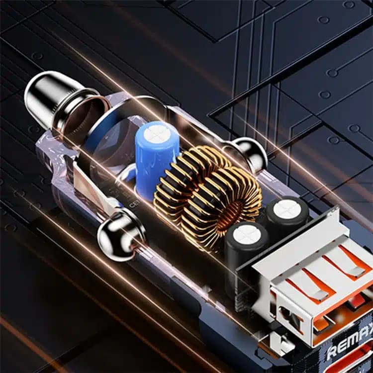 شارژر فندکی ریمکس مدل Remax RCC360 Car Charger — تصویر ۴