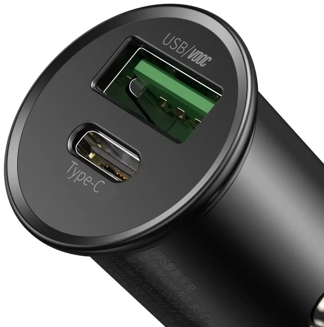 شارژر فندکی باسئوس مدل Baseus Circular Car 30W Car Charger — تصویر ۵