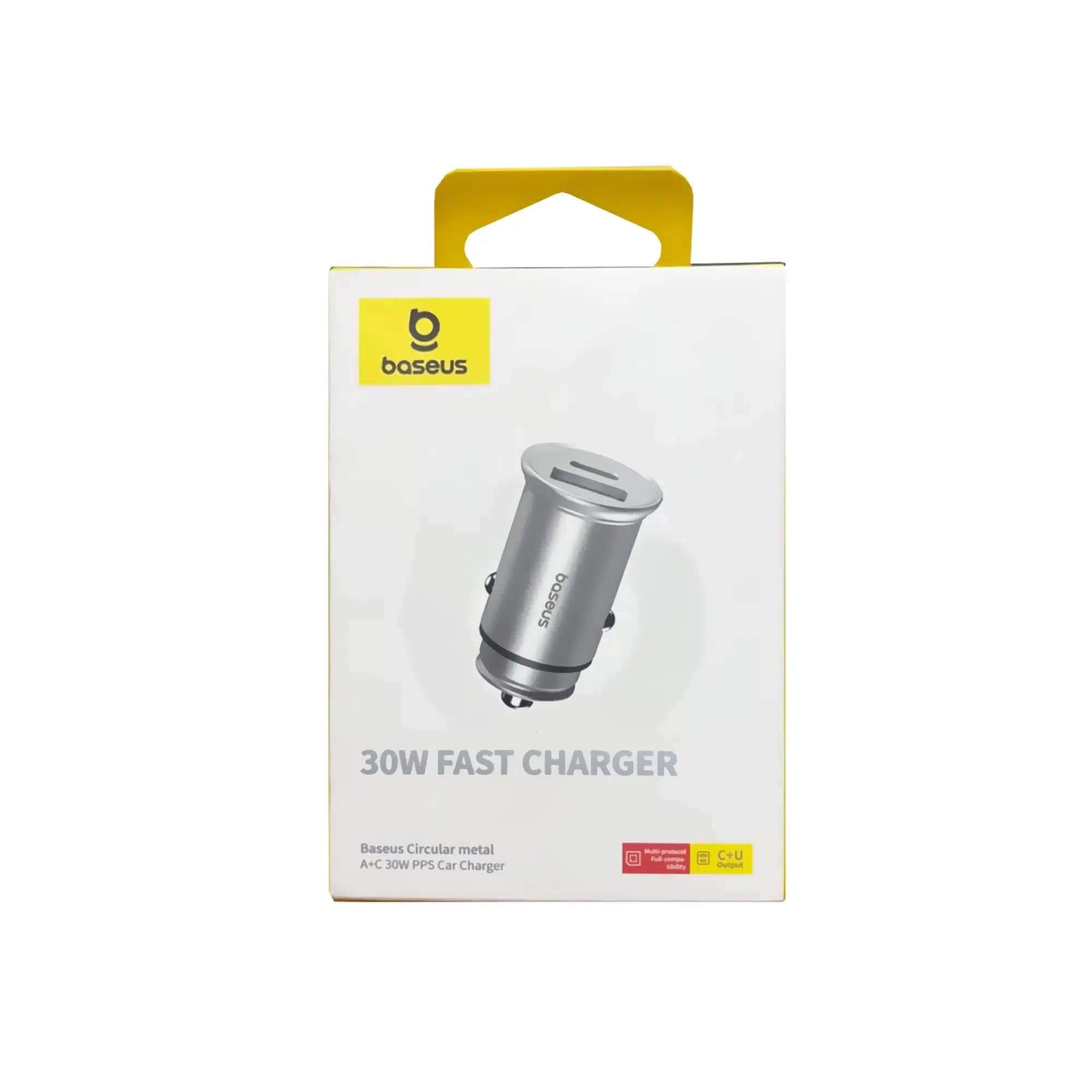 شارژر فندکی باسئوس مدل Baseus Circular Car 30W Car Charger — تصویر ۳