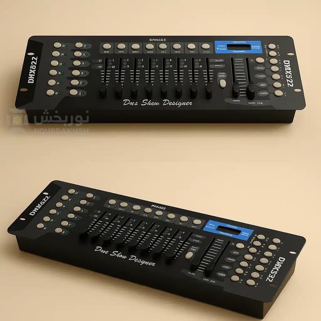 کنسول کنترل نور برند Night Star مدل EL-DMX192 — تصویر ۳