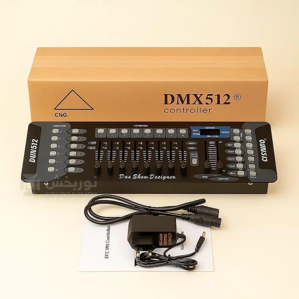 کنسول کنترل نور برند Night Star مدل EL-DMX192 — تصویر ۴