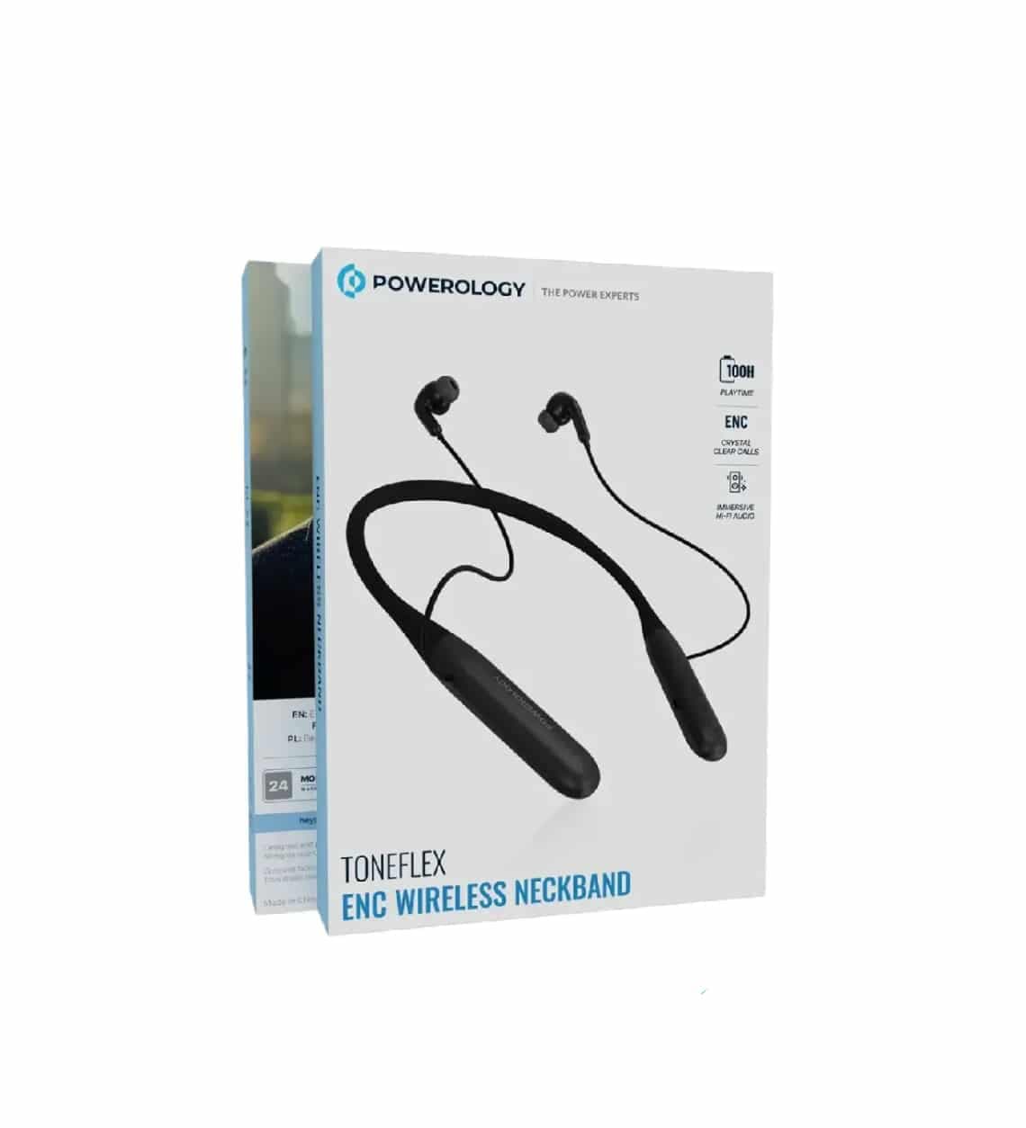 هندزفری بلوتوثی گردنی پاورولوژی مدل Powerology Toneflex — تصویر ۲