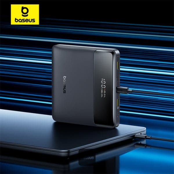 پاوربانک 20000 میلی‌آمپرساعت باسئوس مدل Baseus PPBLD100HD Power Bank — تصویر ۷
