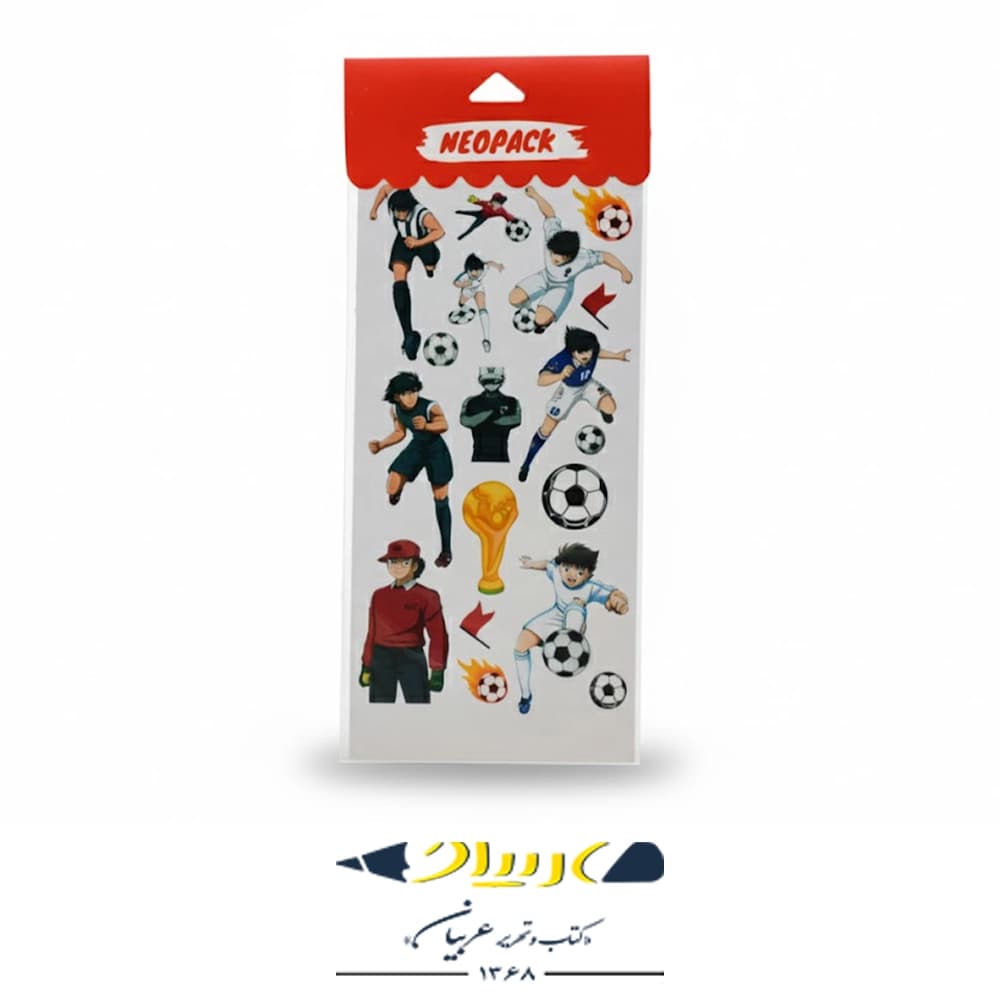 استیکر نئوپک – طرح فوتبالیست ها