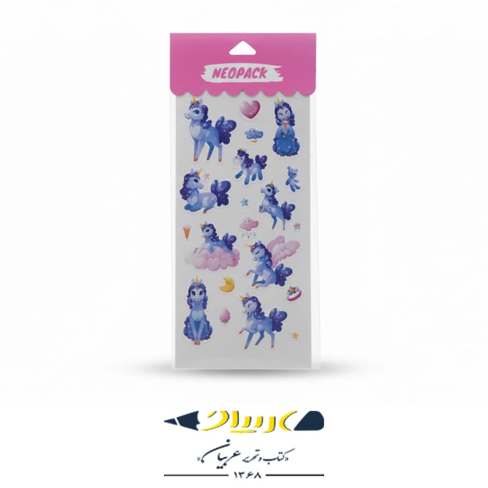 استیکر نئوپک – طرح یونیکورن