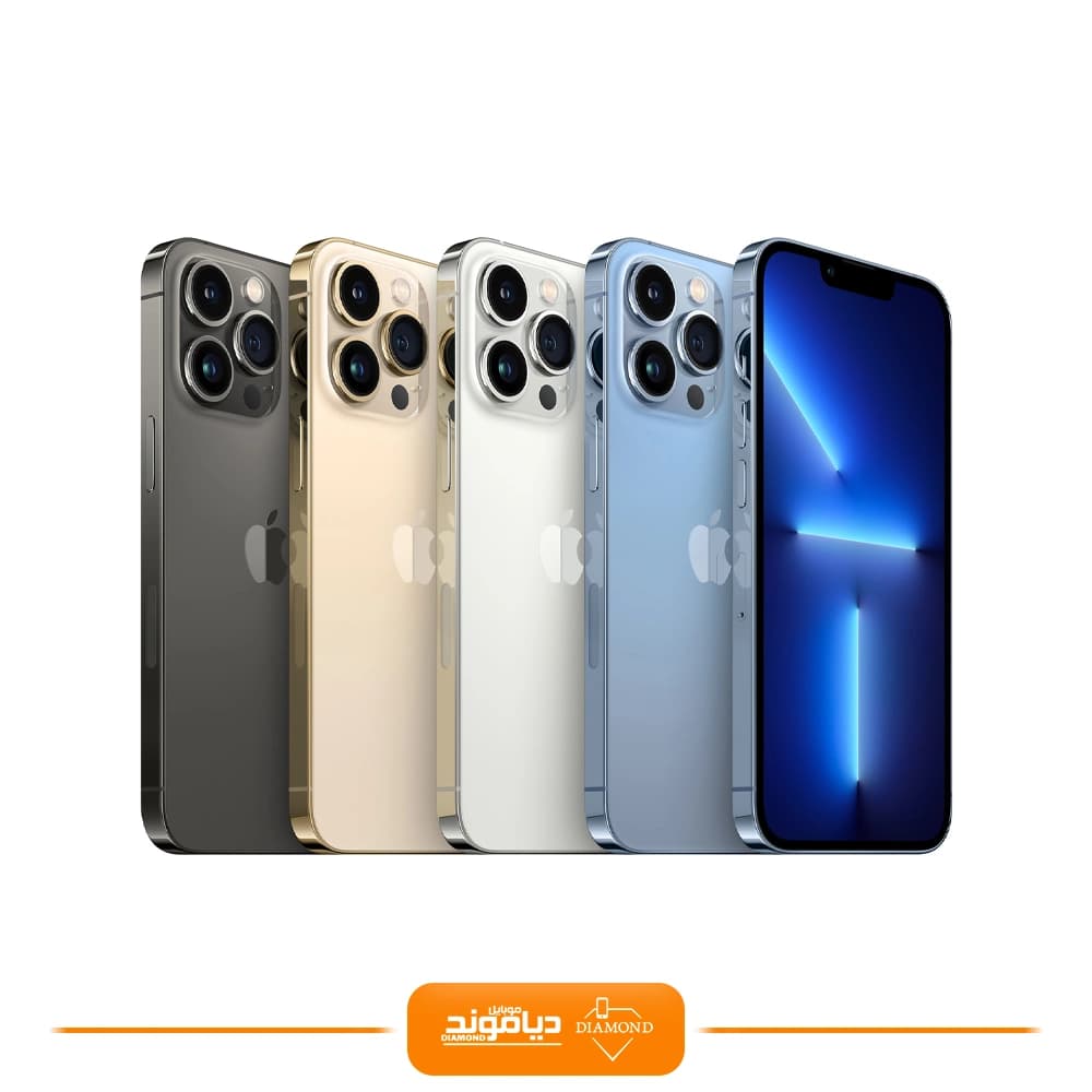 گوشی موبایل اپل مدل iPhone 13 Pro Max LLA تک سیم کارت ظرفیت 256 گیگابایت و 6گیگابایت رم -در حد اکتیو باتری 100 (کارتن لیبل -مدل نامبر M) — تصویر ۸
