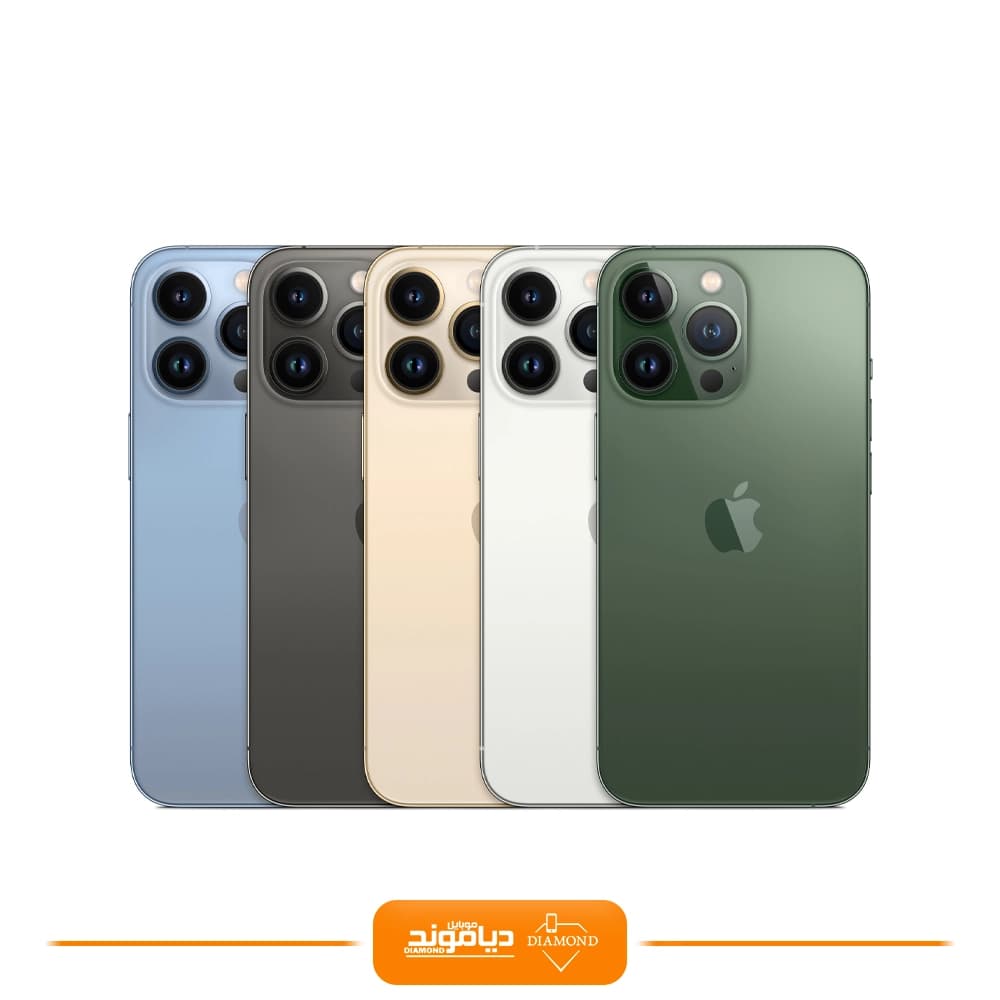 گوشی موبایل اپل مدل iPhone 13 Pro ZAA دو سیم‌ کارت ظرفیت 256 گیگابایت و 6گیگابایت رم -در حد اکتیو باتری 100(کارتن لیبل- مدل نامبر M) — تصویر ۷