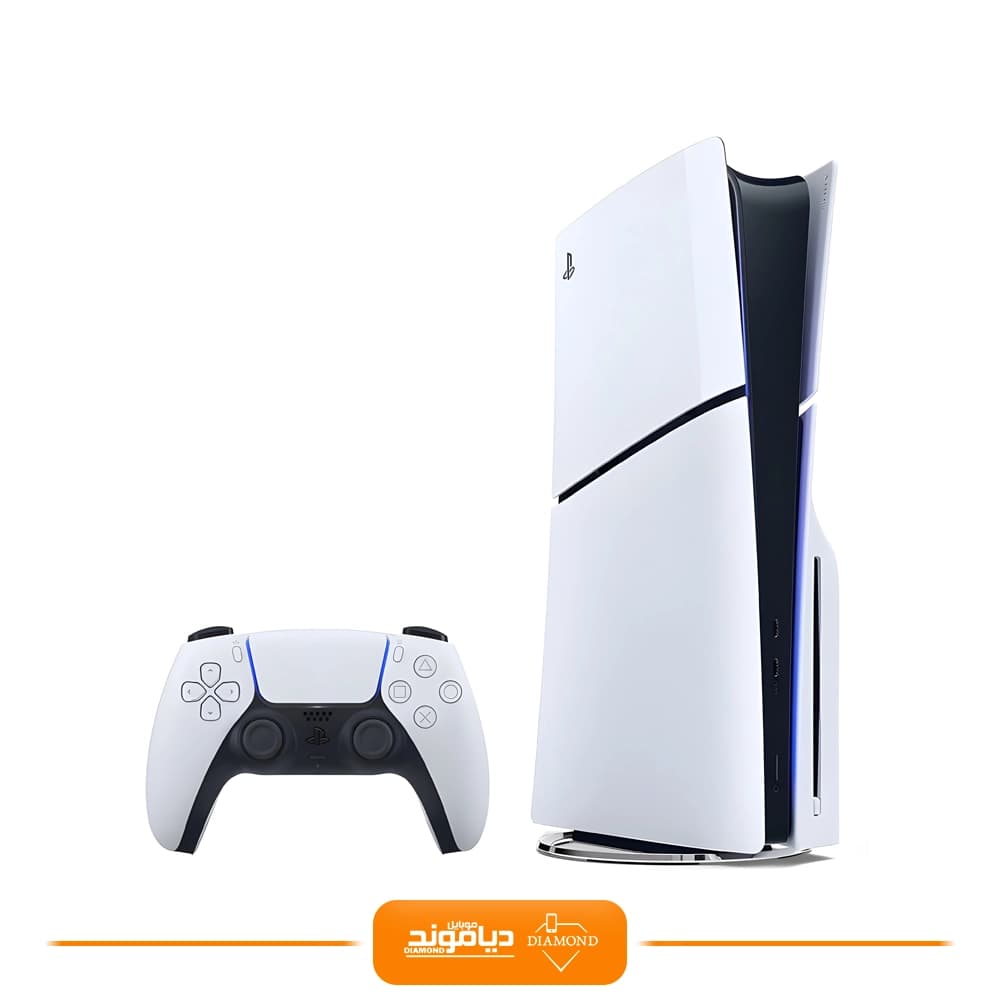 كنسول بازي سوني مدل Play station 5 slim standard (ديسک خور) ظرفيت يك ترابايت ريجن اروپا 2016