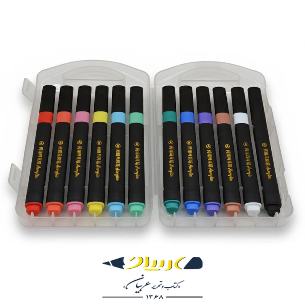 ماژیک ۲۴ رنگ اکرولیک – مدل ۱۰۵ — تصویر ۵