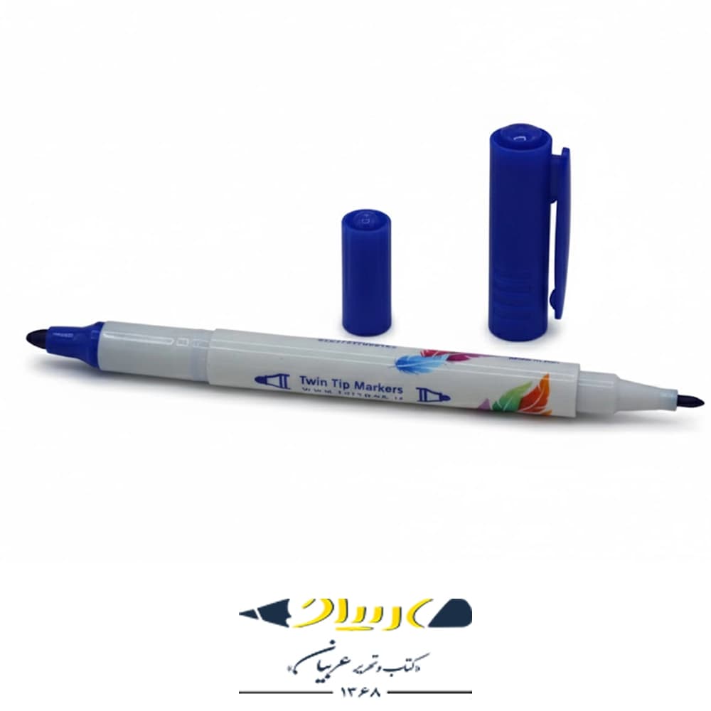 ماژیک ۶ رنگ دوسر اطلس – جعبه طلقی — تصویر ۲
