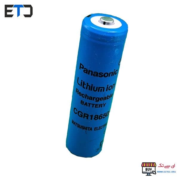 باتری لیتیوم آیون 18650 شارژی 3.7 ولت نوک دار 3400 میلی آمپر پاناسونیک Panasonic — تصویر ۶