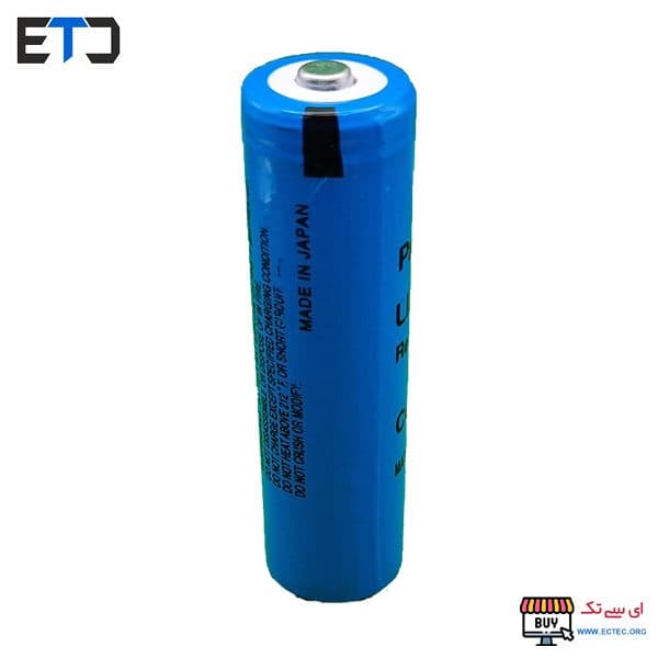 باتری لیتیوم آیون 18650 شارژی 3.7 ولت نوک دار 3400 میلی آمپر پاناسونیک Panasonic — تصویر ۴