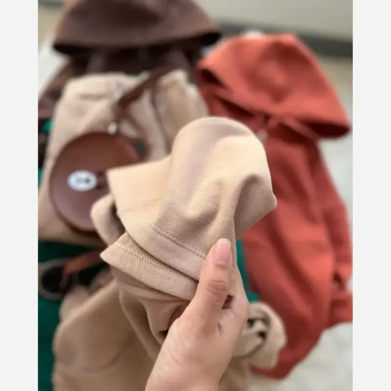 سویشرت و جاگر بچگانه داخل کرکی دورس پنبه دو نخ مناسب پاییز و بهار — تصویر ۶