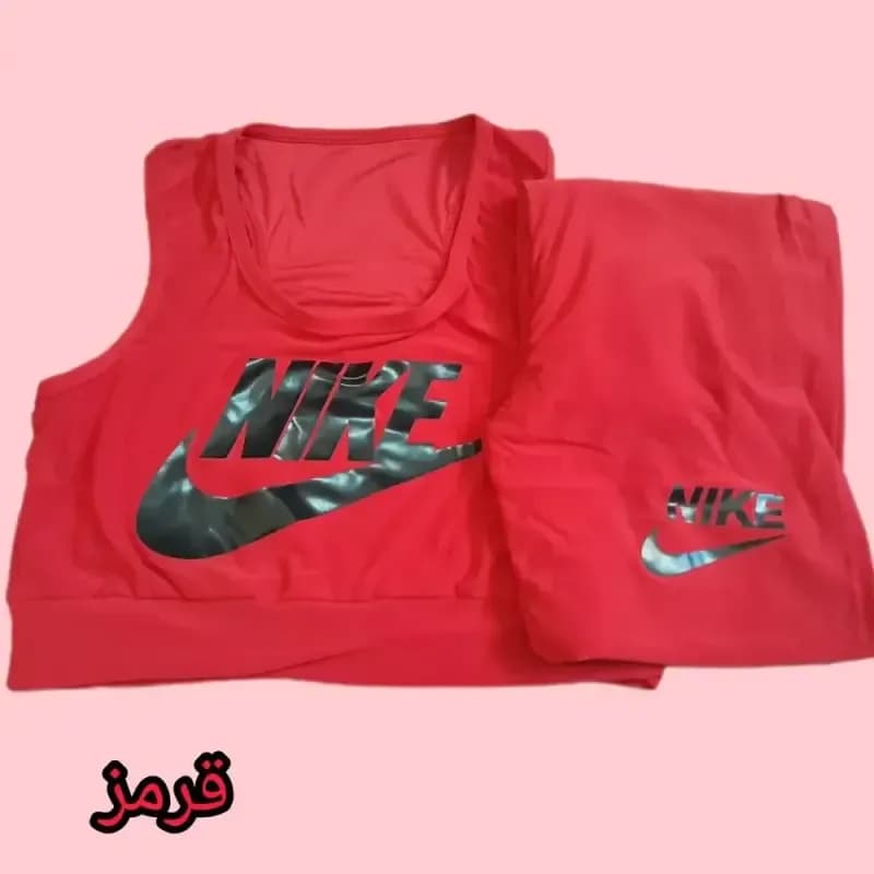 ست نیم تنه و ساپورت ورزشی زنانه جنس فیلامنت سایز 38 تا 48 — تصویر ۸