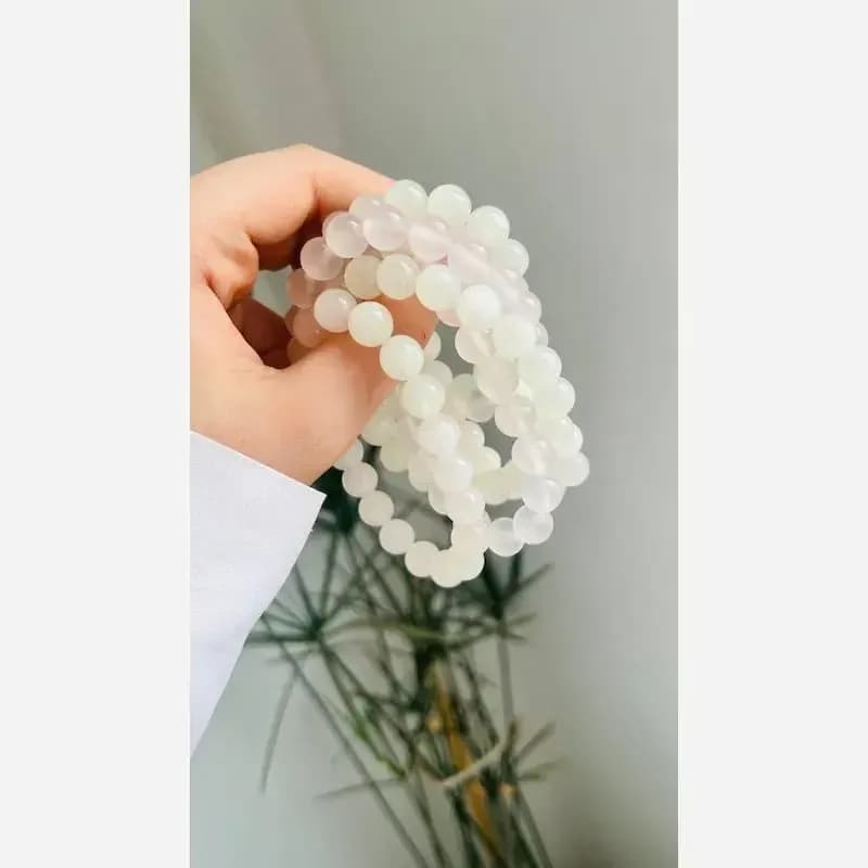 دستبند دخترانه مهره ای مدل آفتاب پرست تغییر رنگ دهنده در نور خورشید — تصویر ۷