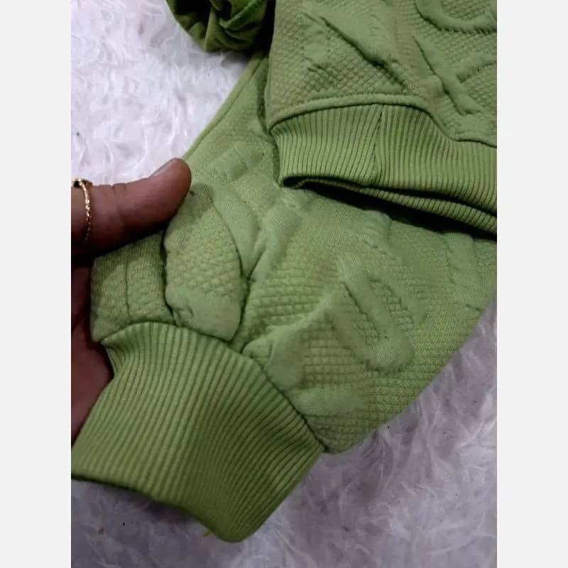 بلوز شلوار ژاکارد اسپرت دخترانه و پسرانه سایز 40 تا 55 — تصویر ۲