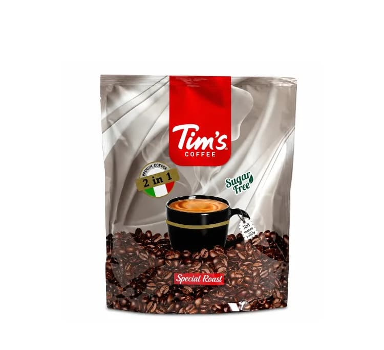 کافی میکس 2×1 رژیمی بدون قند تیمز بسته 20 عددی