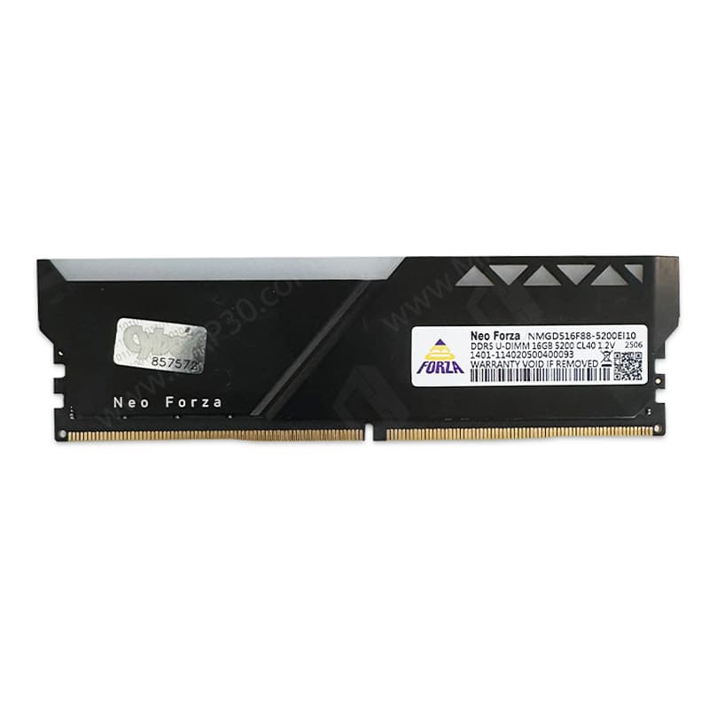 رم Neo Forza RGB 16GB ddr5 5200Mhz استوک در حد نو — تصویر ۴
