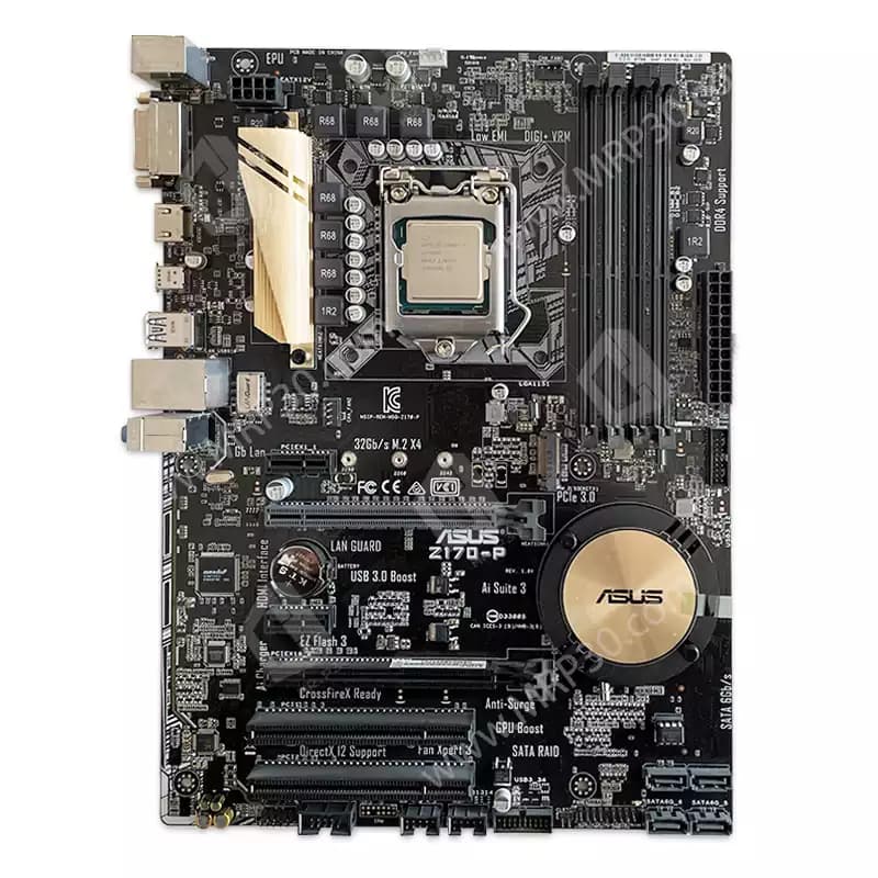 باندل مادربرد ASUS Z170-P + Core i5 6400 استوک در حد نو