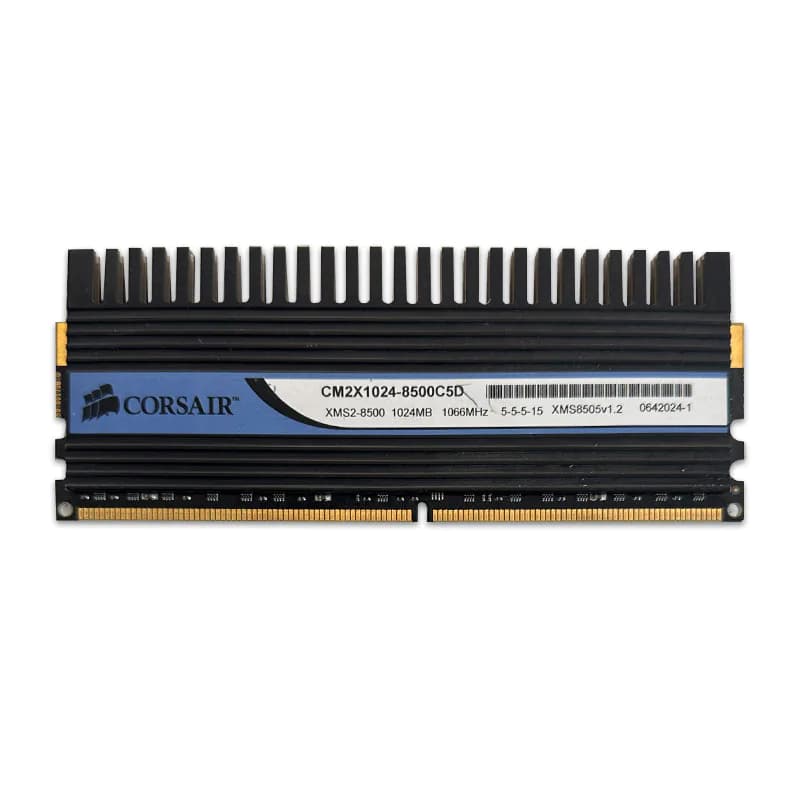 رم کورسیر Corsair Dominator XMS2 1GB DDR2 1066Mhz استوک — تصویر ۳