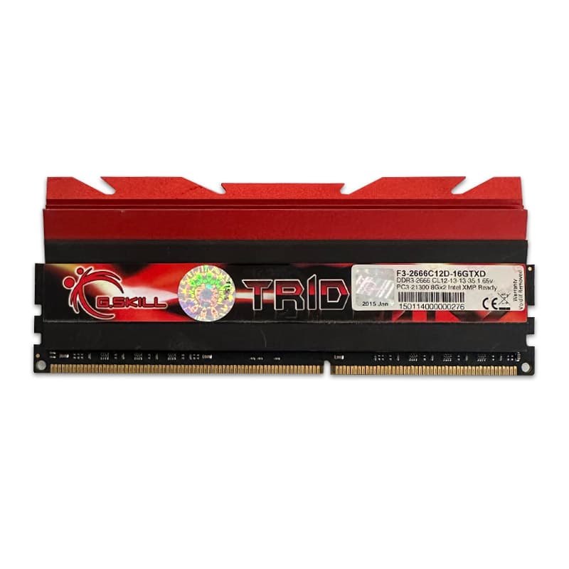 رم جی اسکیل G.SKILL TridentX 8GB DDR3 2666Mhz استوک — تصویر ۳