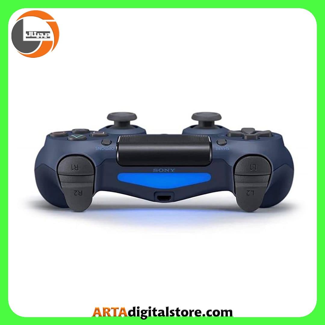 دسته بازی بی سیم PS4 Joystick Dark Blue — تصویر ۴