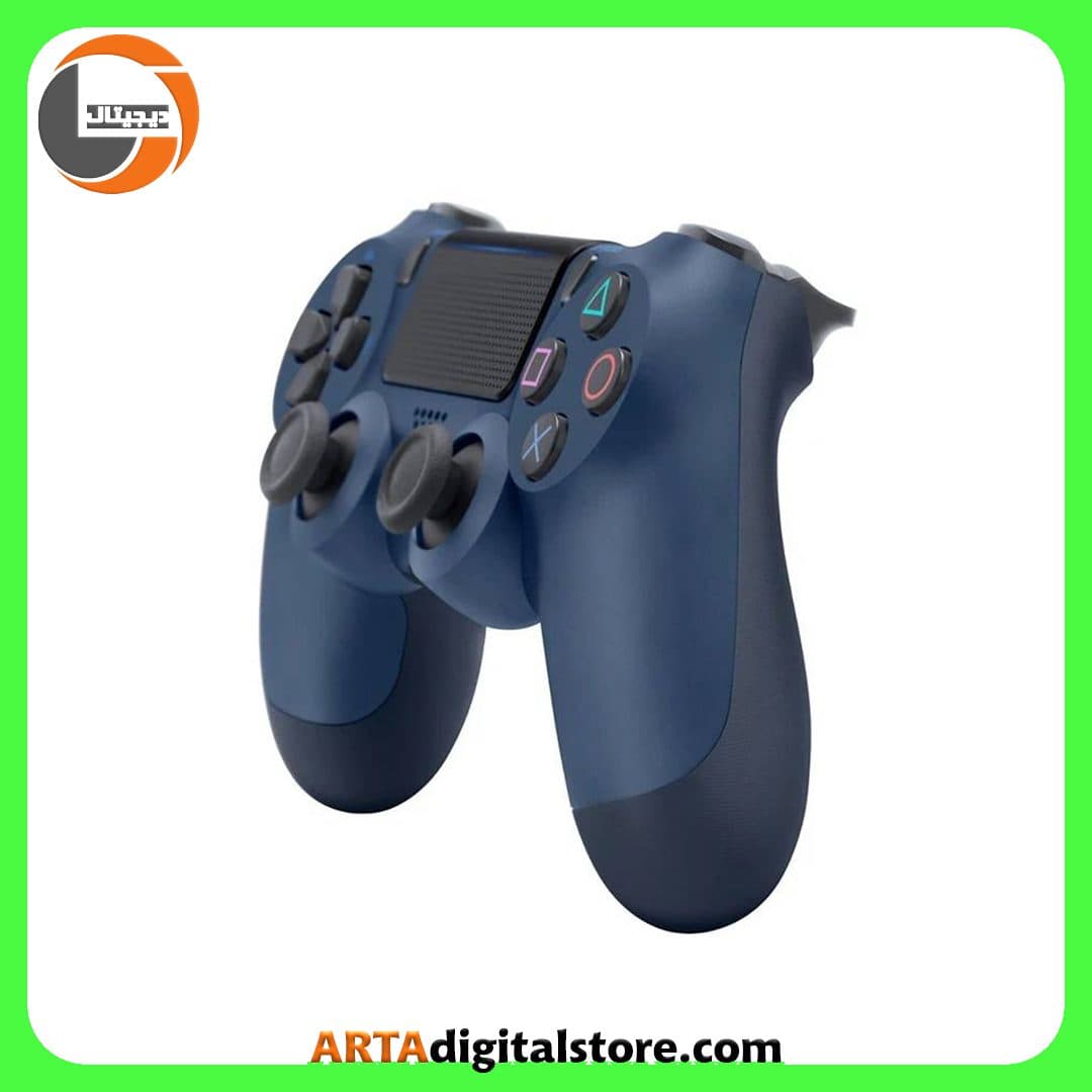 دسته بازی بی سیم PS4 Joystick Dark Blue — تصویر ۲