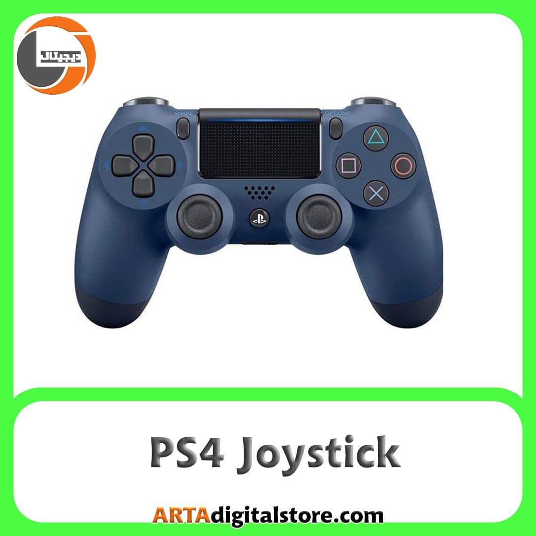 دسته بازی بی سیم PS4 Joystick Dark Blue