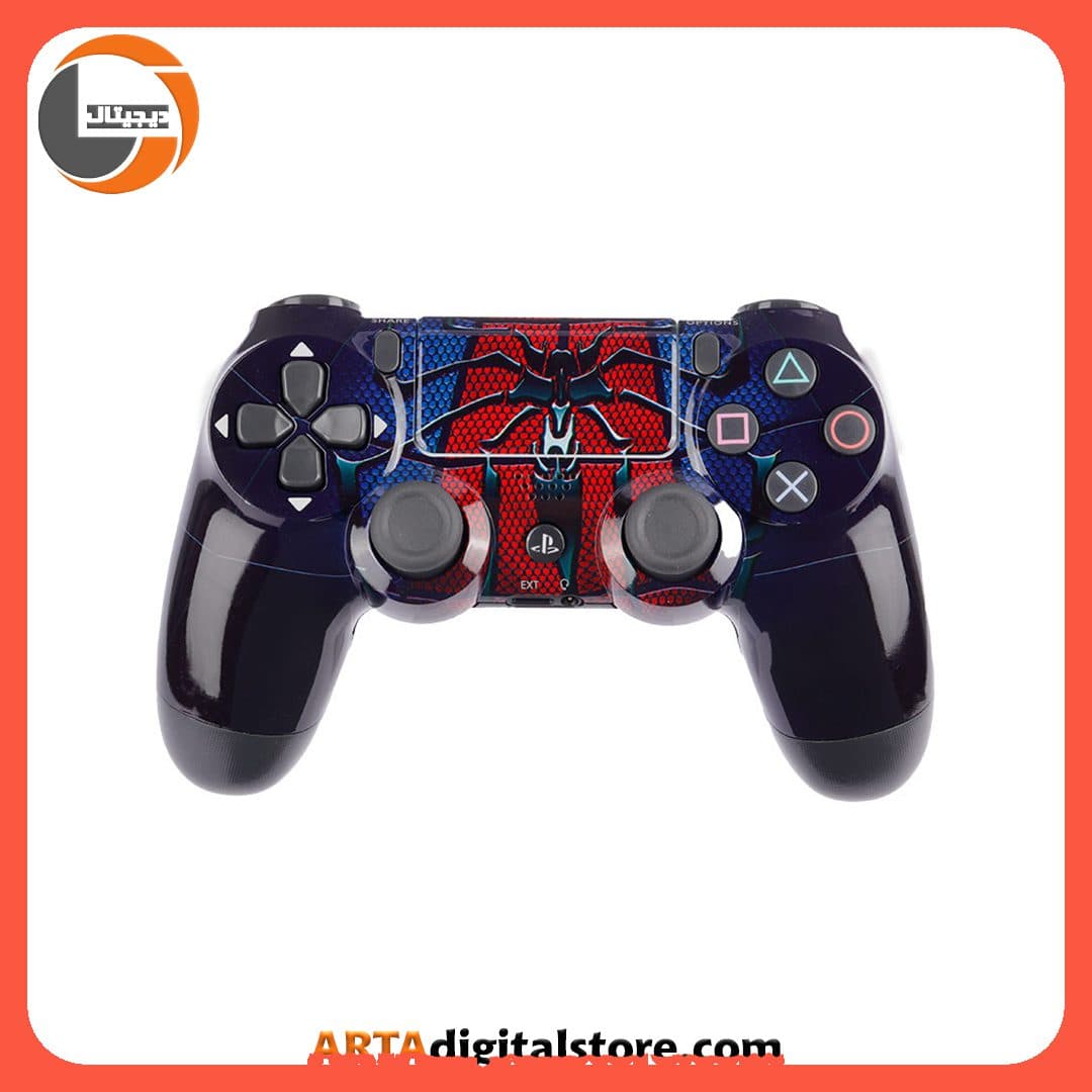 دسته بازی بی سیم PS4 Joystick High Copy Spider Man — تصویر ۲