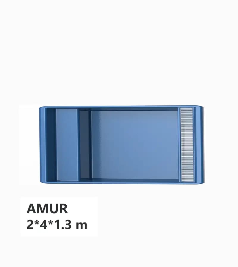 استخر فایبرگلاس پیش ساخته (Swim Plus) مگاپول مدل آمور