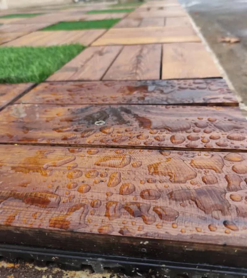 تایل ترمووود سورنا دکور سایز 1.9*30*30 — تصویر ۲