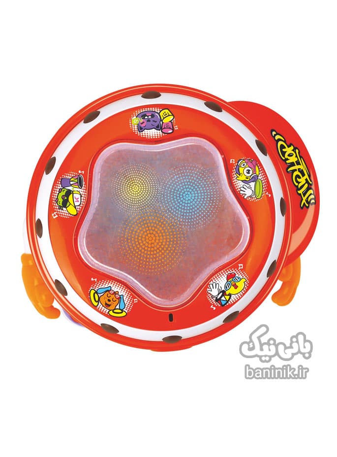 طبل موزیکال هولی تویز Huile Toys Drum — تصویر ۶