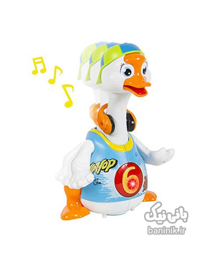 اردک موزیکال هولی تویز Huile Toys Swing Goose — تصویر ۷