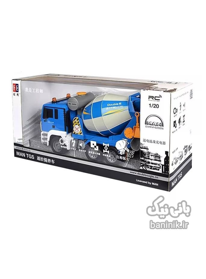 ماشین کنترلی دبل ای مدل کامیون میکسر بتن Double E Concrete Mixer — تصویر ۲