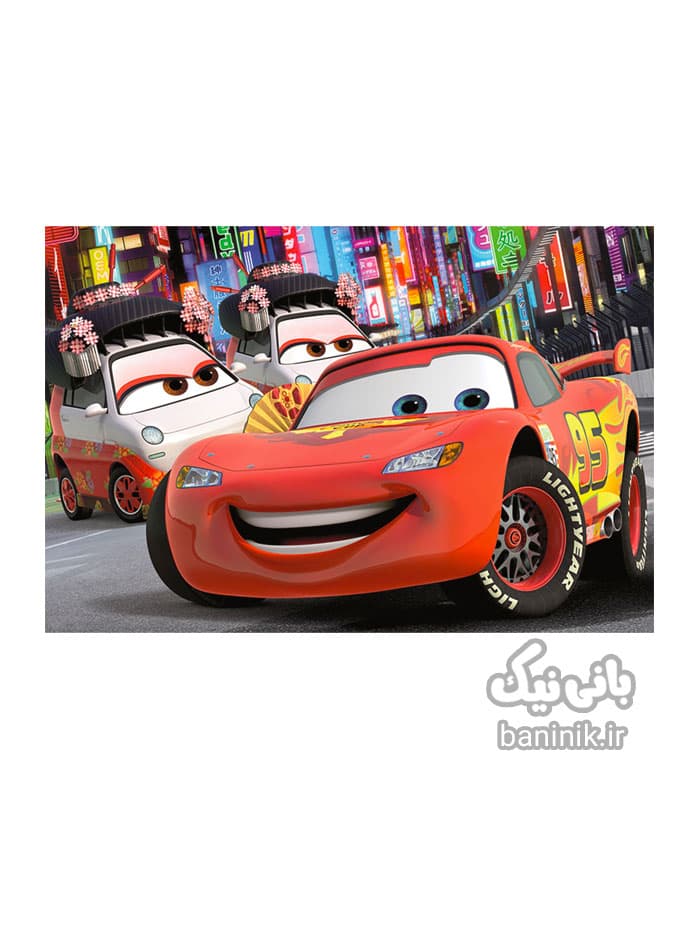 پازل 60 تکه ترفل طرح ماشین ها در توکیو Trefl Cars 3 Puzzle — تصویر ۲