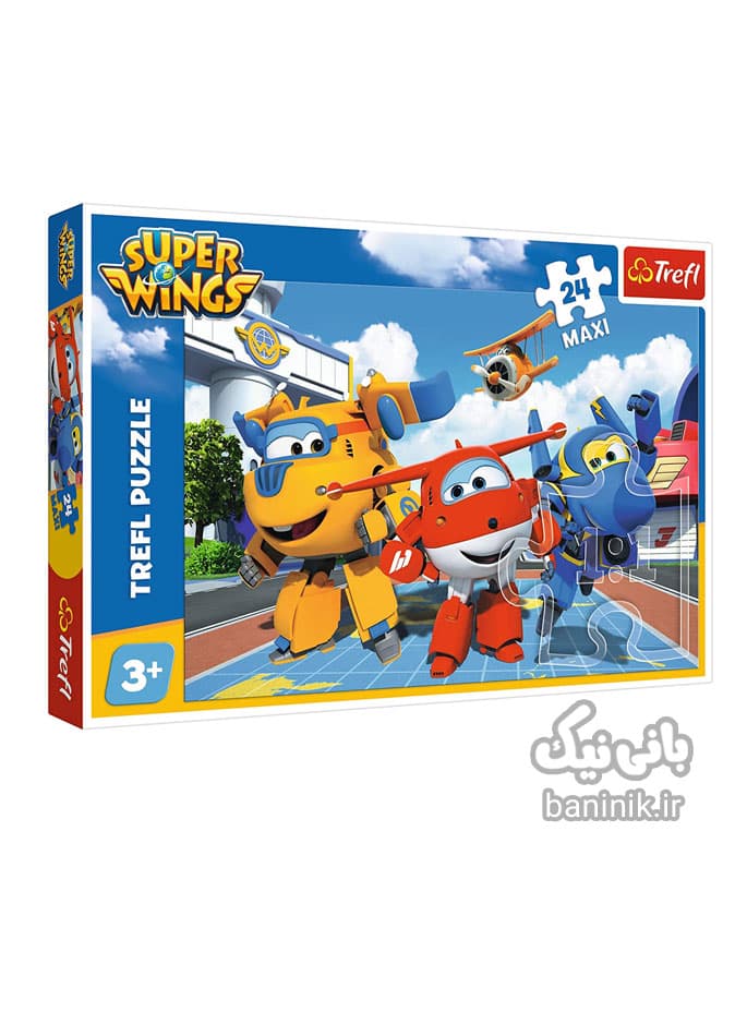 پازل 24 تکه ترفل طرح سوپر وینگز Trefl Super Wings Puzzle