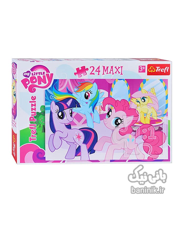 پازل 24 تکه ترفل طرح پونی Trefl My Little Pony Puzzle
