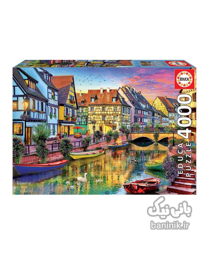 پازل 4000 تکه ادوکا طرح کانال کلمار Educa Puzzle