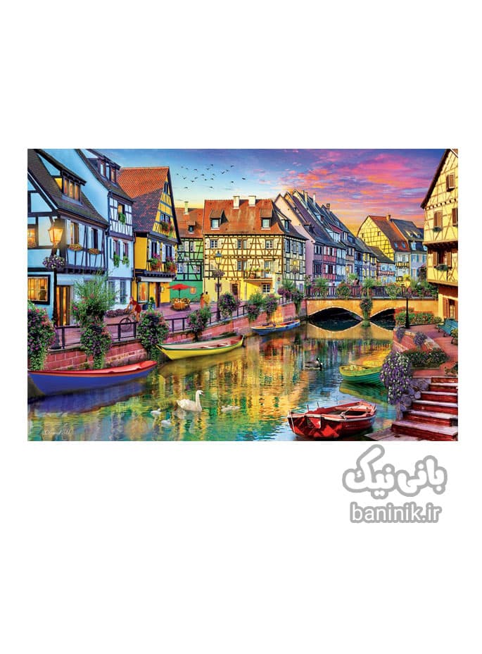 پازل 4000 تکه ادوکا طرح کانال کلمار Educa Puzzle — تصویر ۲