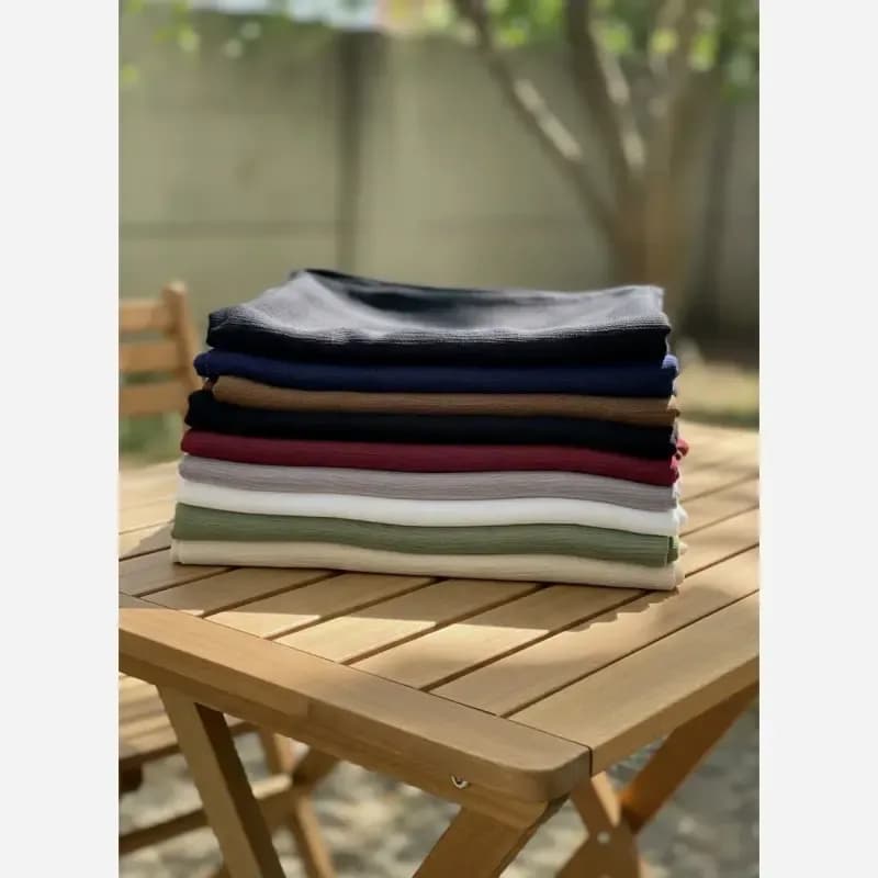 شال درختی تابستونی شیری رنگ قواره 200 در 75 سبک و خنک — تصویر ۴