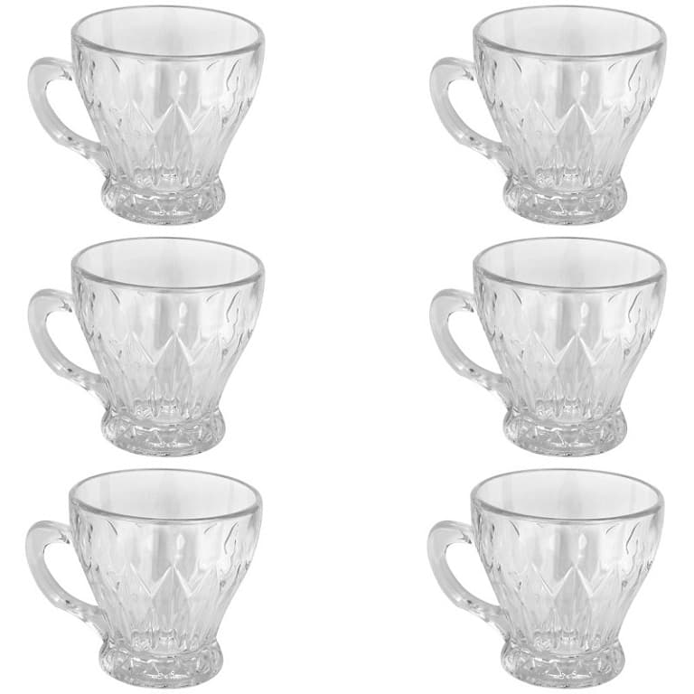لیوان شیشه و بلور اصفهان مدل ساناز بسته 6 عددی — تصویر ۲