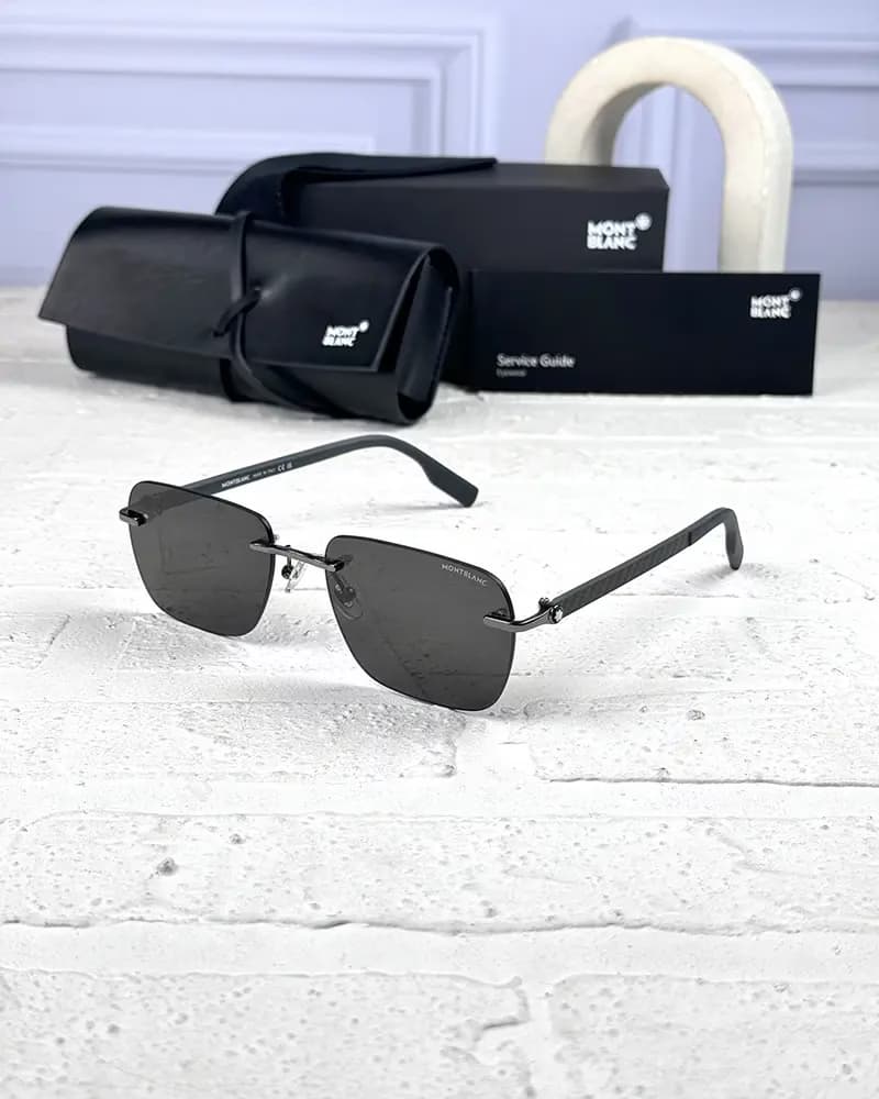 عینک آفتابی مردانه مونت بلانک مدل MONTBLANC MB0185S