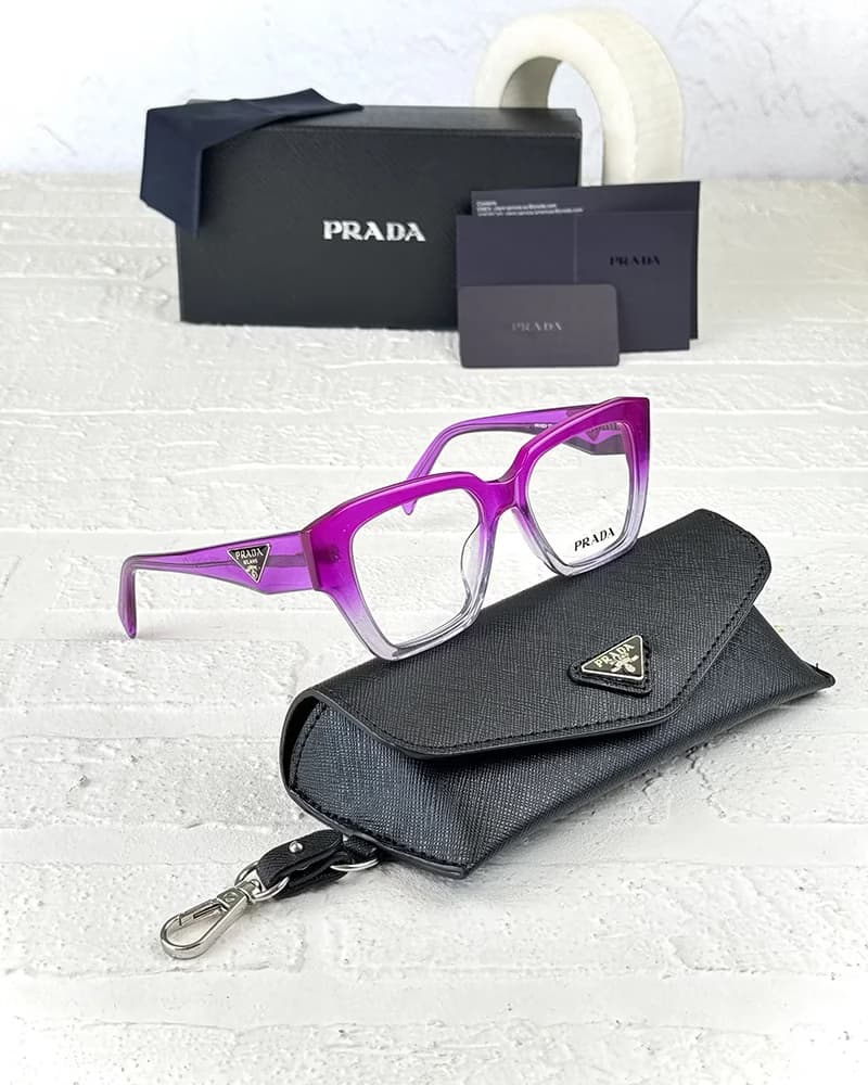 عینک طبی زنانه پرادا مدل PRADA PR10ZV — تصویر ۳